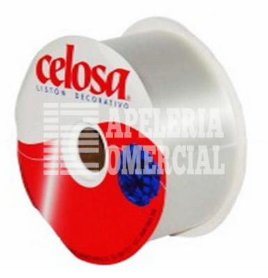 MERCERIA LISTON CELOSA LISO #22 C. BLANCO